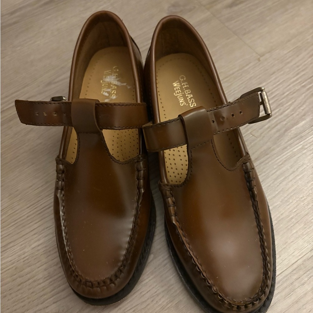 G.H. Bass & Co. Men's Tan Leather Loafers